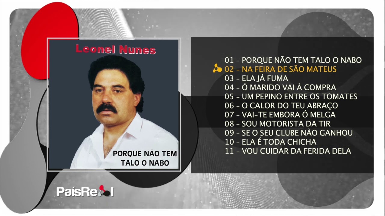 Leonel Nunes - Porque Não Tem Talo o Nabo (Full Album)