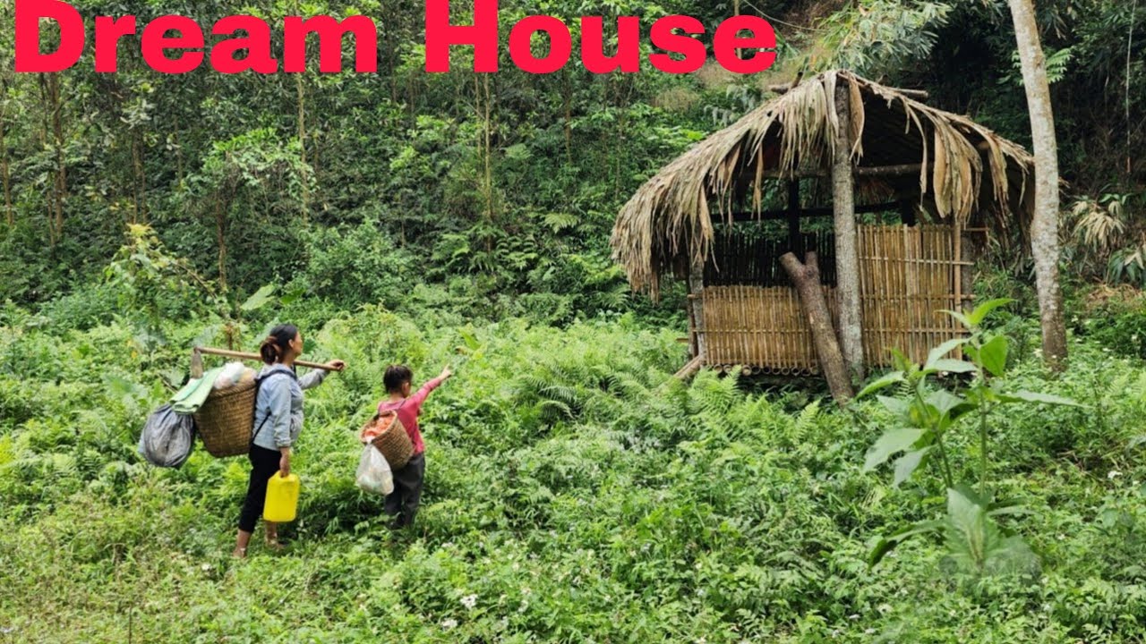Full Video - 400 Days START to FINISH Alone Journey To Renovate An Old Bamboo House In The Forest