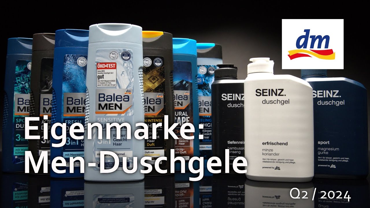 Produktcheck: DM Men-Duschgele Q2/2024 - Mehr als ein haul