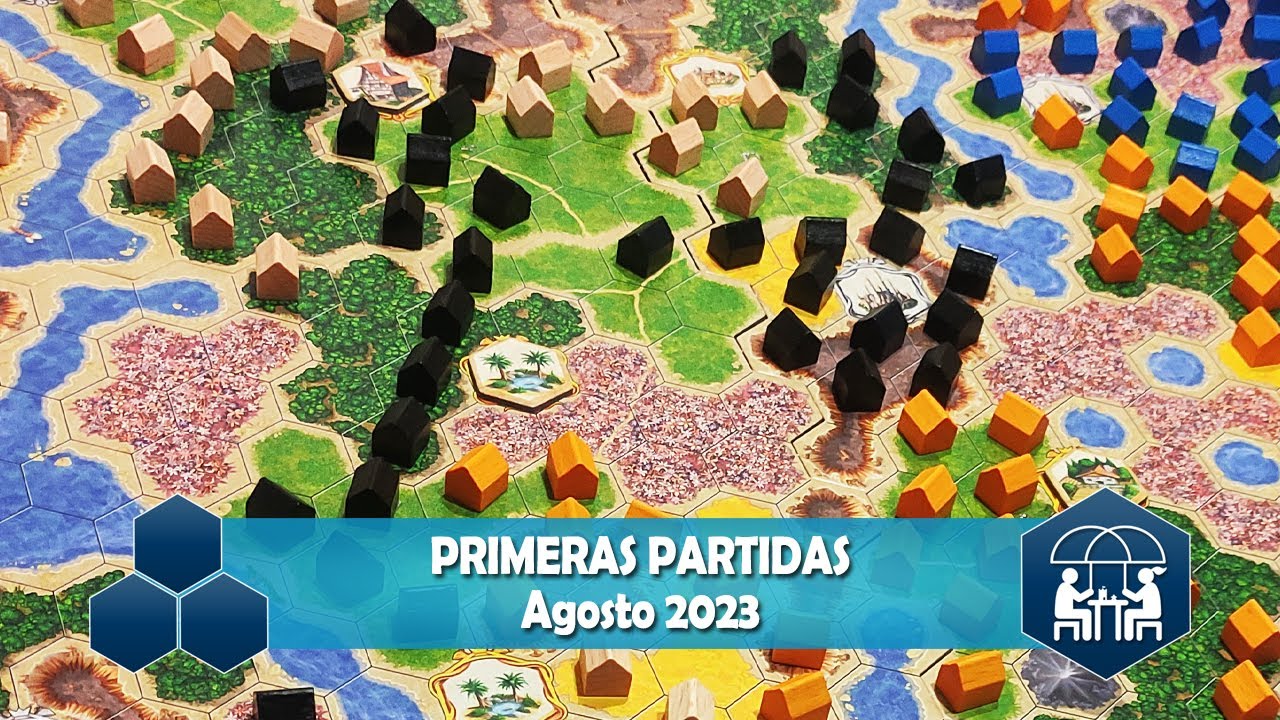 Primeras Partidas, Agosto 2023 - Los Juegos de Mesa jugados por 1era vez