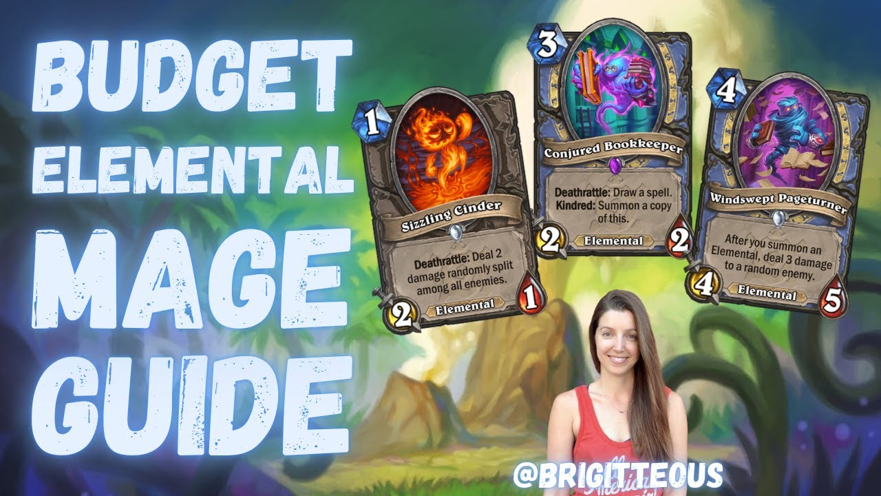 Бюджетный гайд по магу стихий 🔥Hearthstone