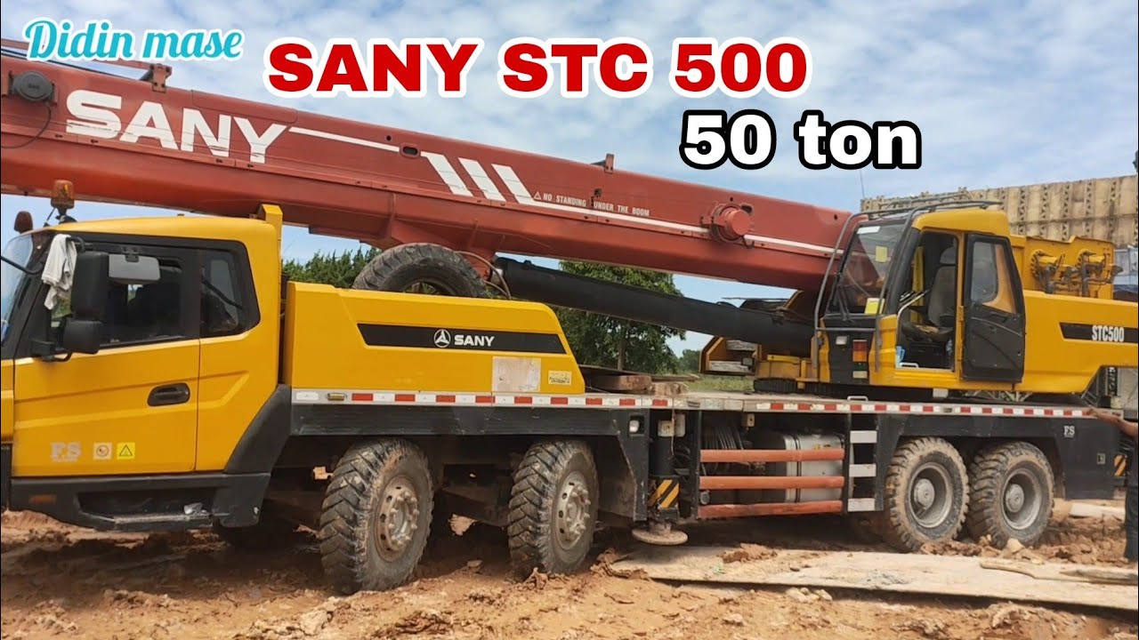 SANY TRUCK CRANE STC500 50 ton