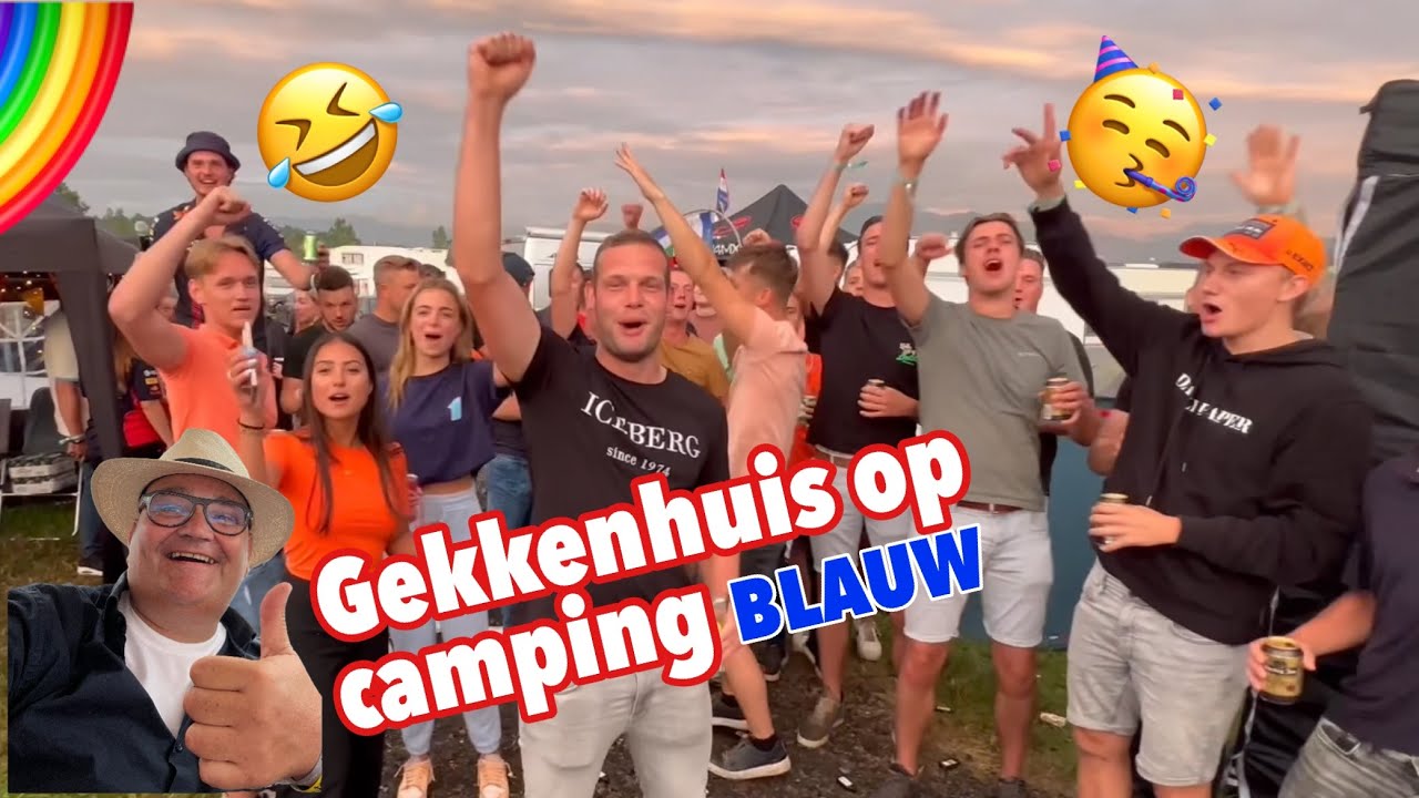 Camping blauw 🏕️ gaat los van begin tot de laatste seconde! 🤣🇦🇹🤩