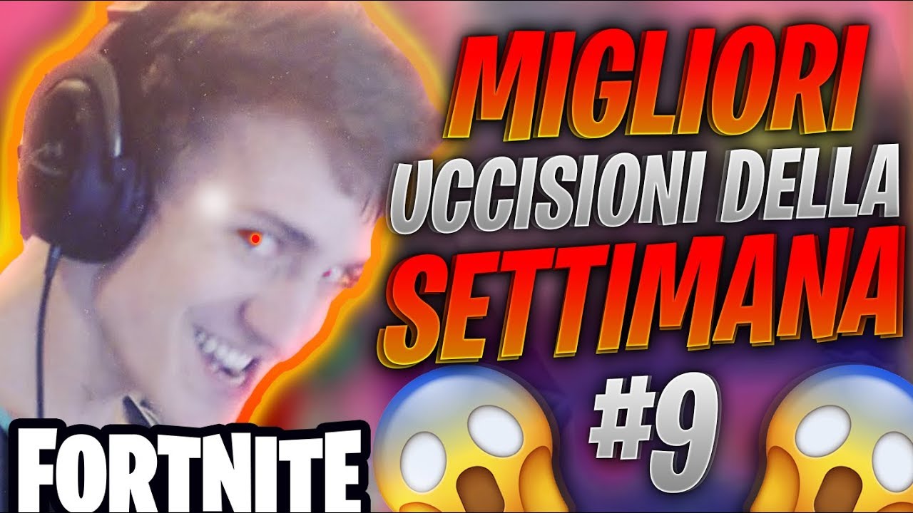 *NINJA* DEVASTA TUTTI CON IL DOPPIO POMPA! 😱 MIGLIORI UCCISIONI DELLA SETTIMANA SU FORTNITE #9