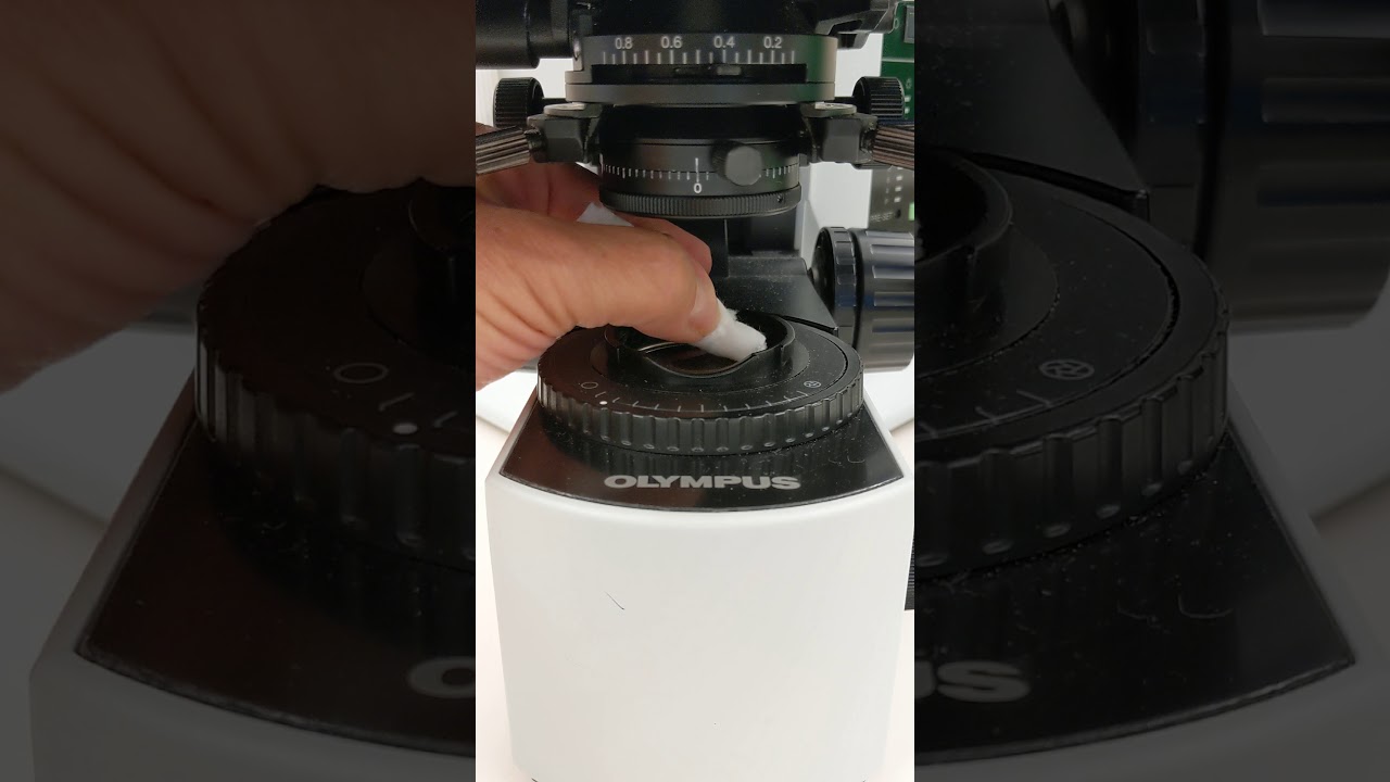 Clean and Disinfect a Microscope
