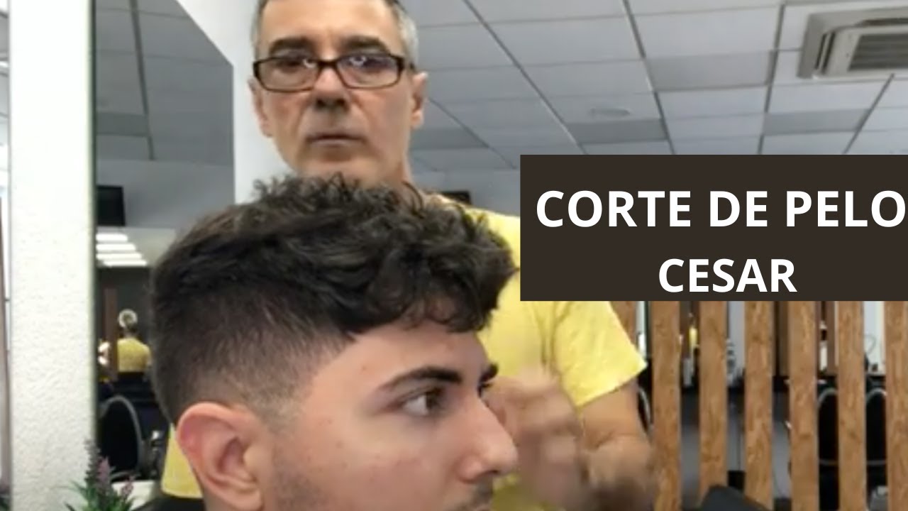 CORTE DE PELO CESAR  RIZADO- ANTONIO VARGAS
