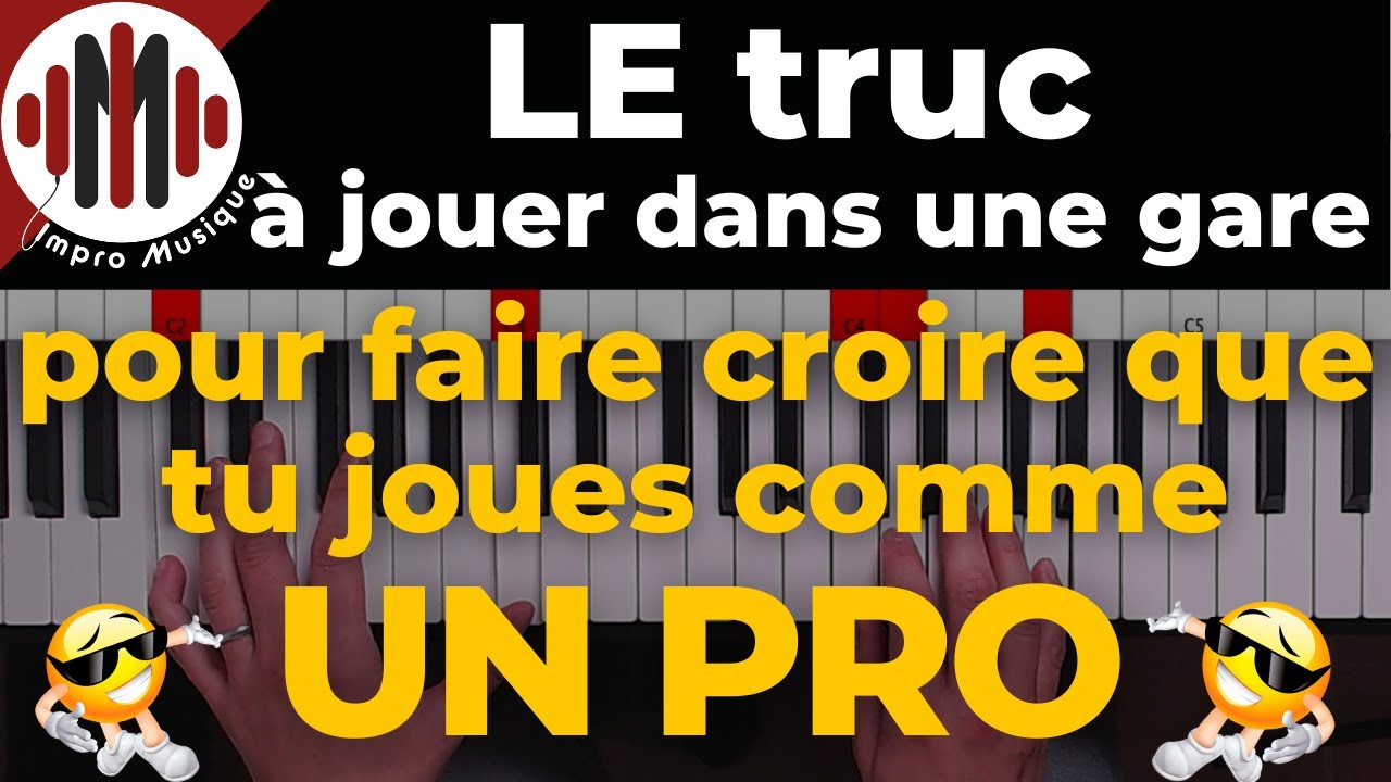 Impressionne tes amis avec cette IMPROVISATION FACILE au Piano