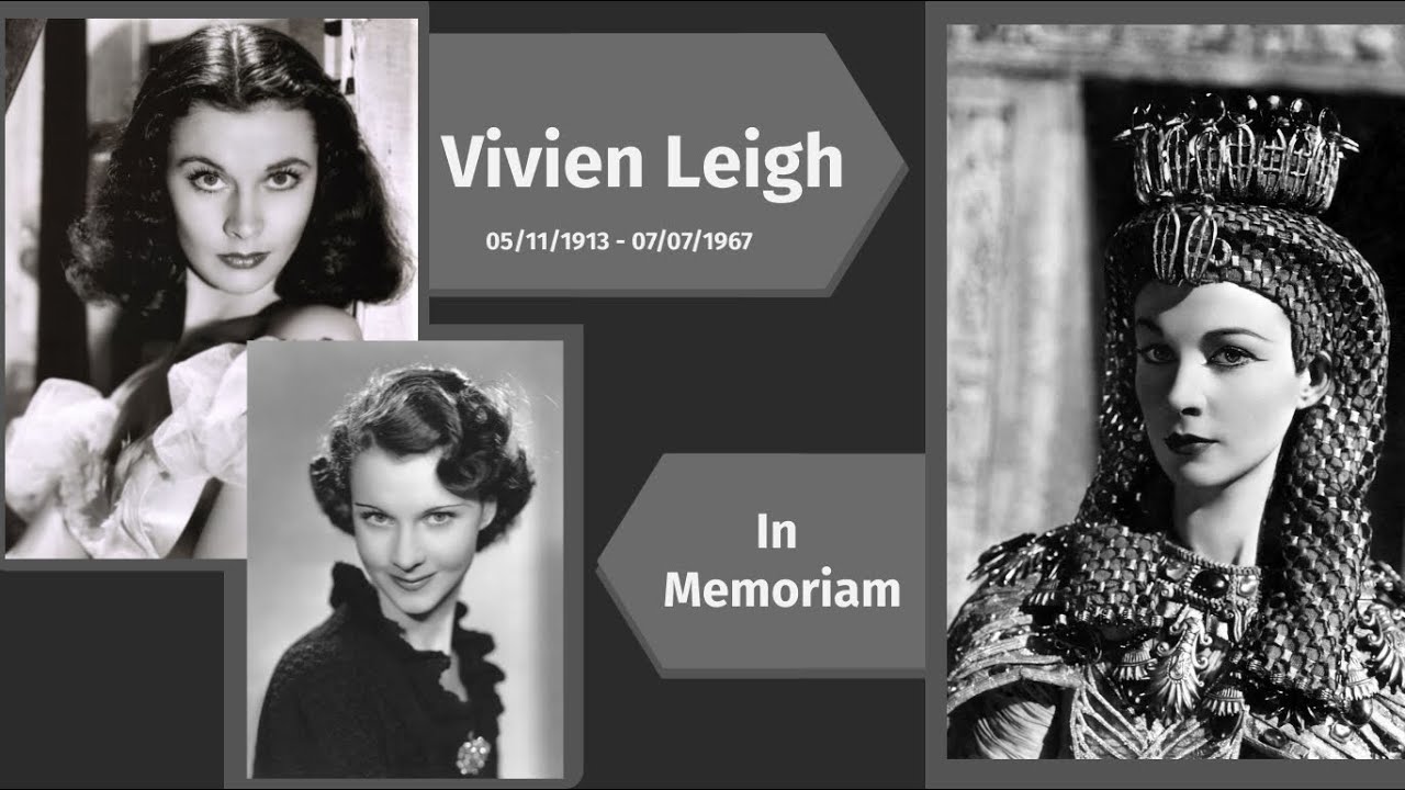 🌹 Vivien Leigh In Memoriam 😢  London UK / July 7 -1967