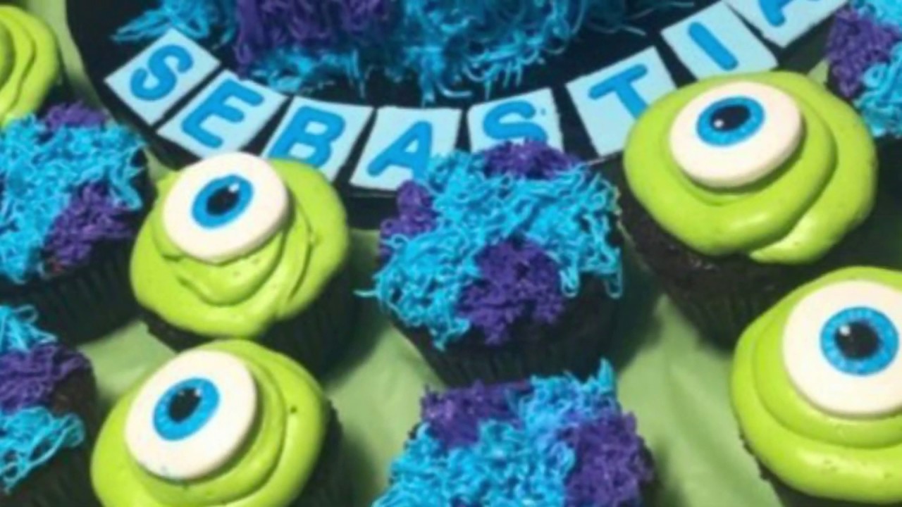 Monsters Inc Cupcakes