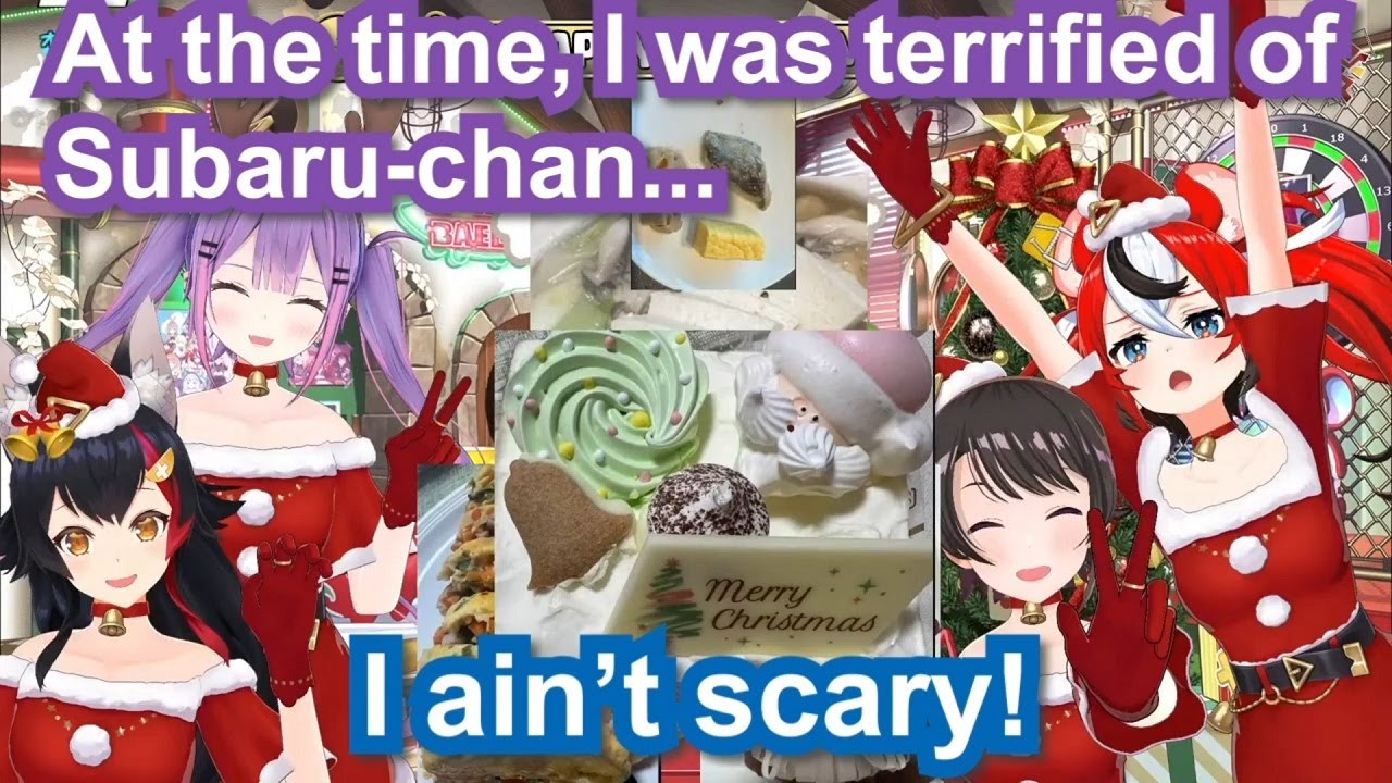 Tokoyami Towa says Oozora Subaru-senpai was scary【Eng Sub Ookami Mio Hakos Baelz hololive】