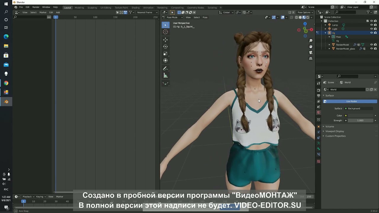 Рендеринг скринов в Blender || THE SIMS 4