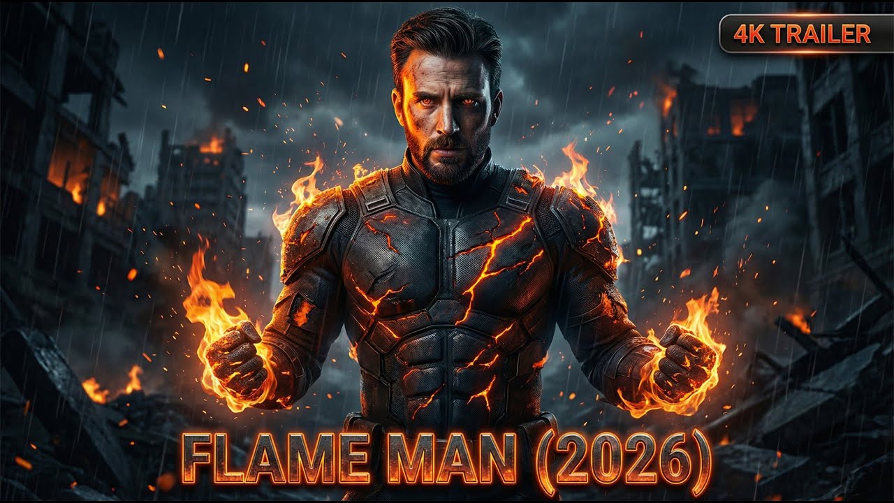 Flame Man (2026) &ndash; First Trailer | Chris Evans | 4K Concept Movie