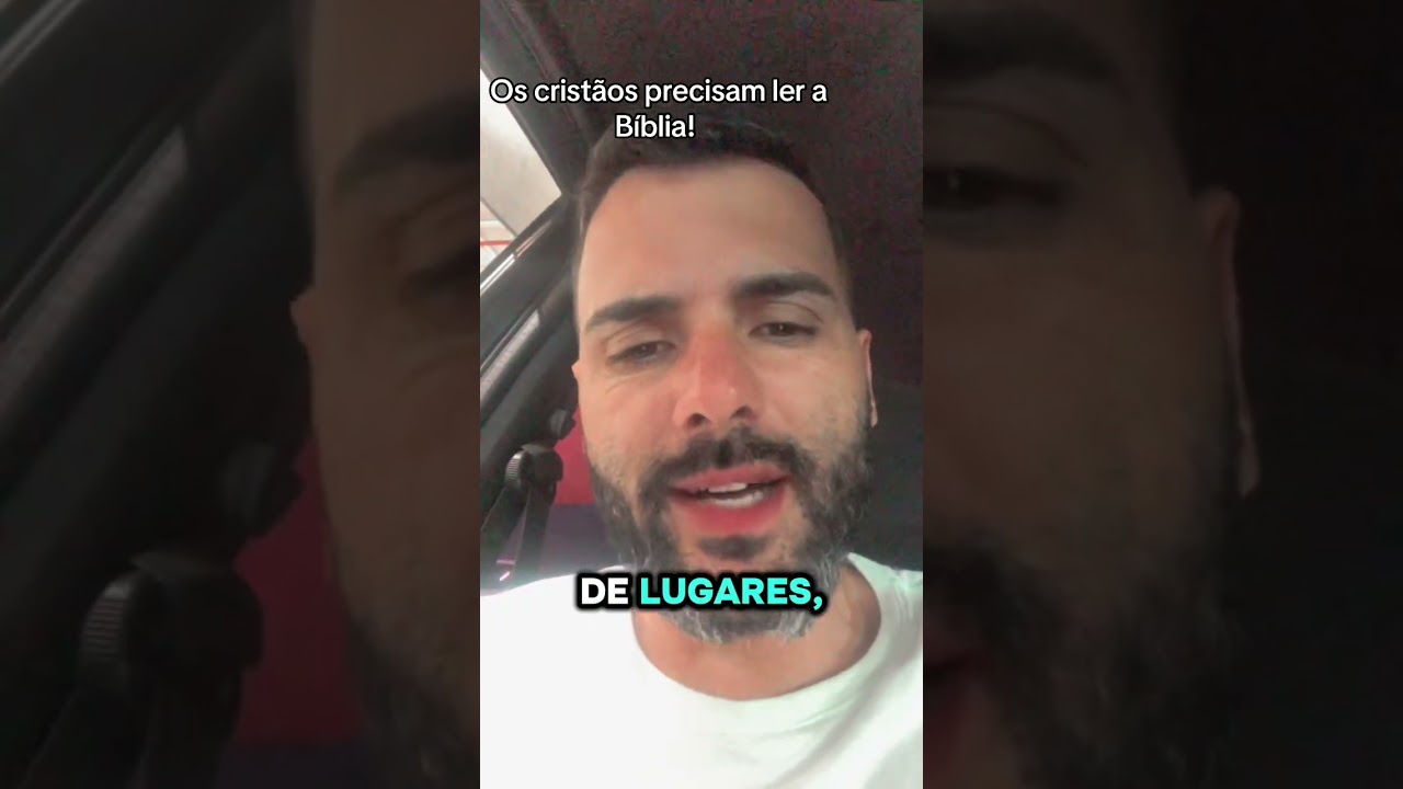 Os cristãos precisam ler mais a Bíblia!