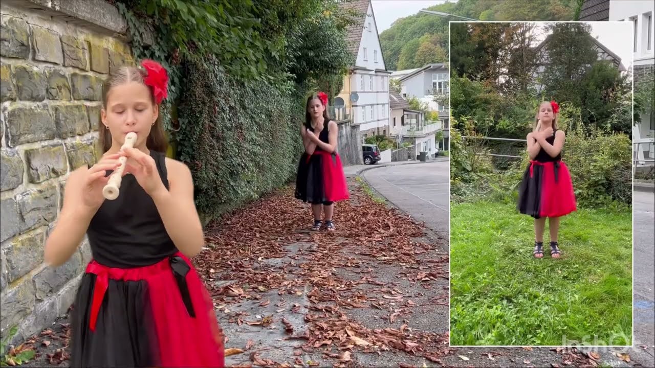‘Wuthering Heights’ by Kate Bush, flute cover and dance