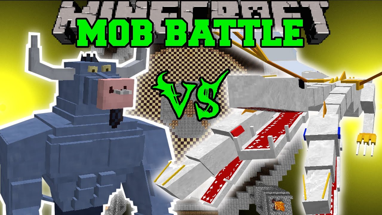 IRON WILL VS THE KING - Minecraft Mob Battles - Minecraft Mods