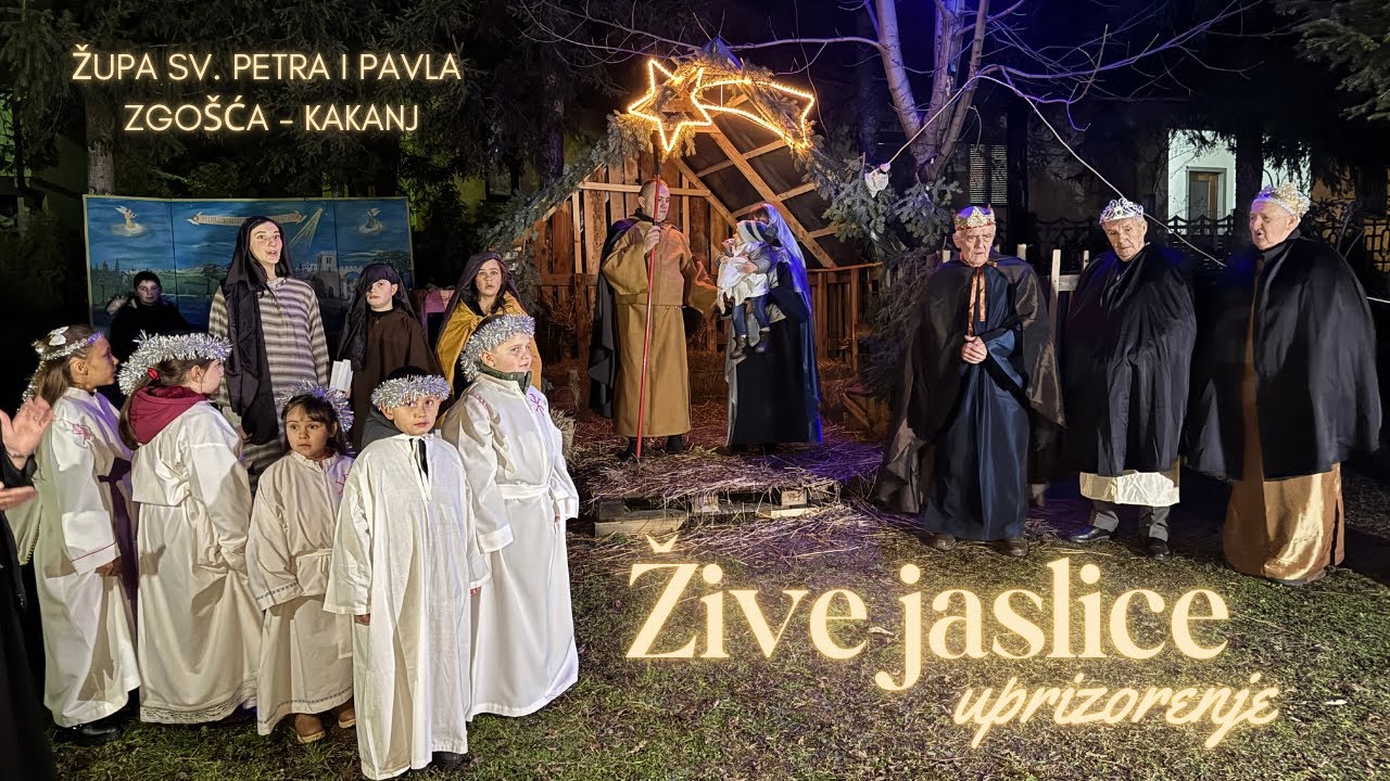 Žive jaslice u našoj župi
