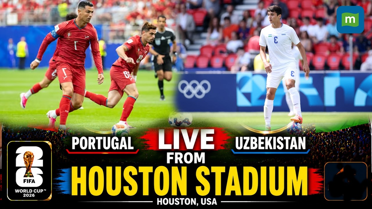 FIFA World Cup 2026 LIVE | Portugal vs Uzbekistan | Cristiano Ronaldo Leads Portugal | Football LIVE