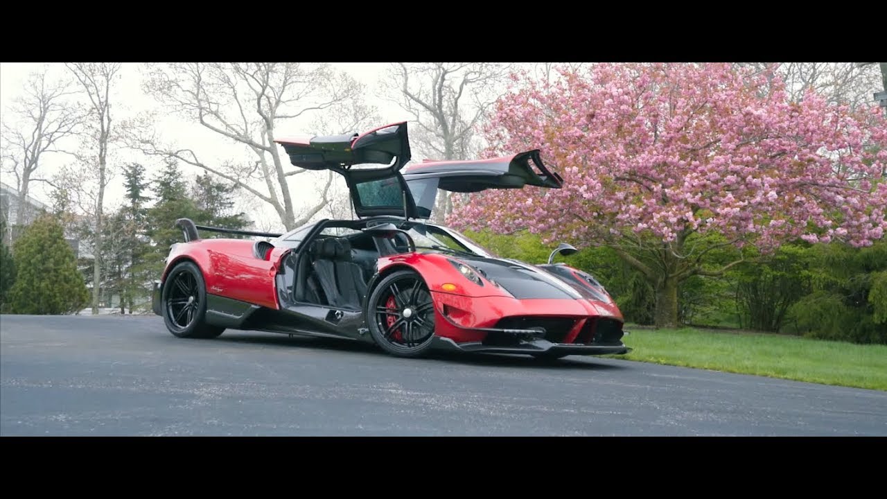 Pagani Huayra BC Unveiling to Caiola Family - Interview by Horacio Pagani