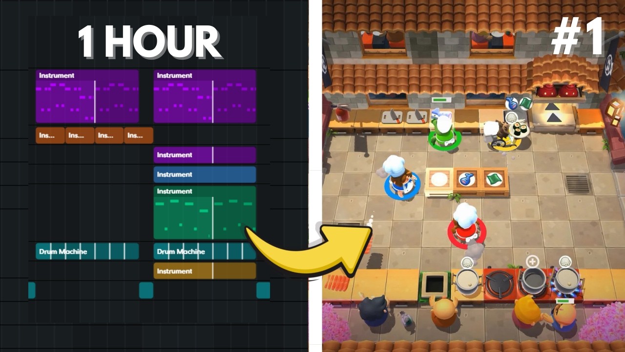 Creating Video Game Fight Music in 1 Hour! - #1