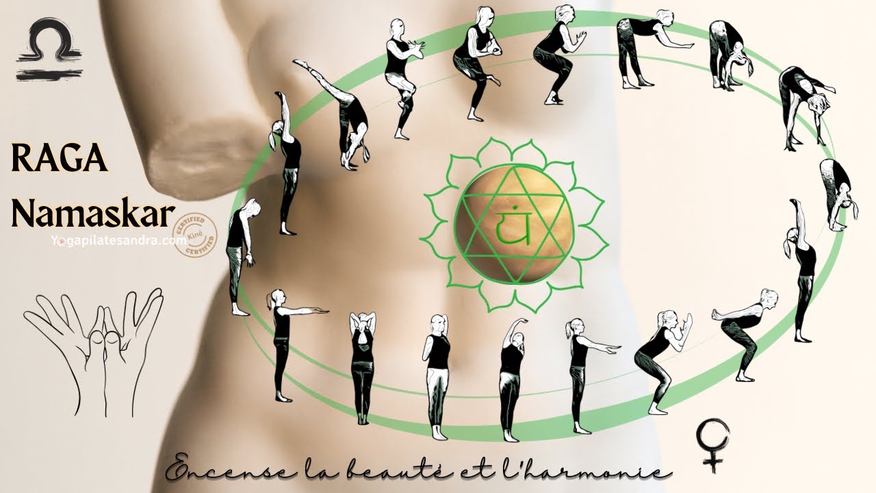RAGA NAMASKAR - Salutation à Vénus en Balance ♎️✨