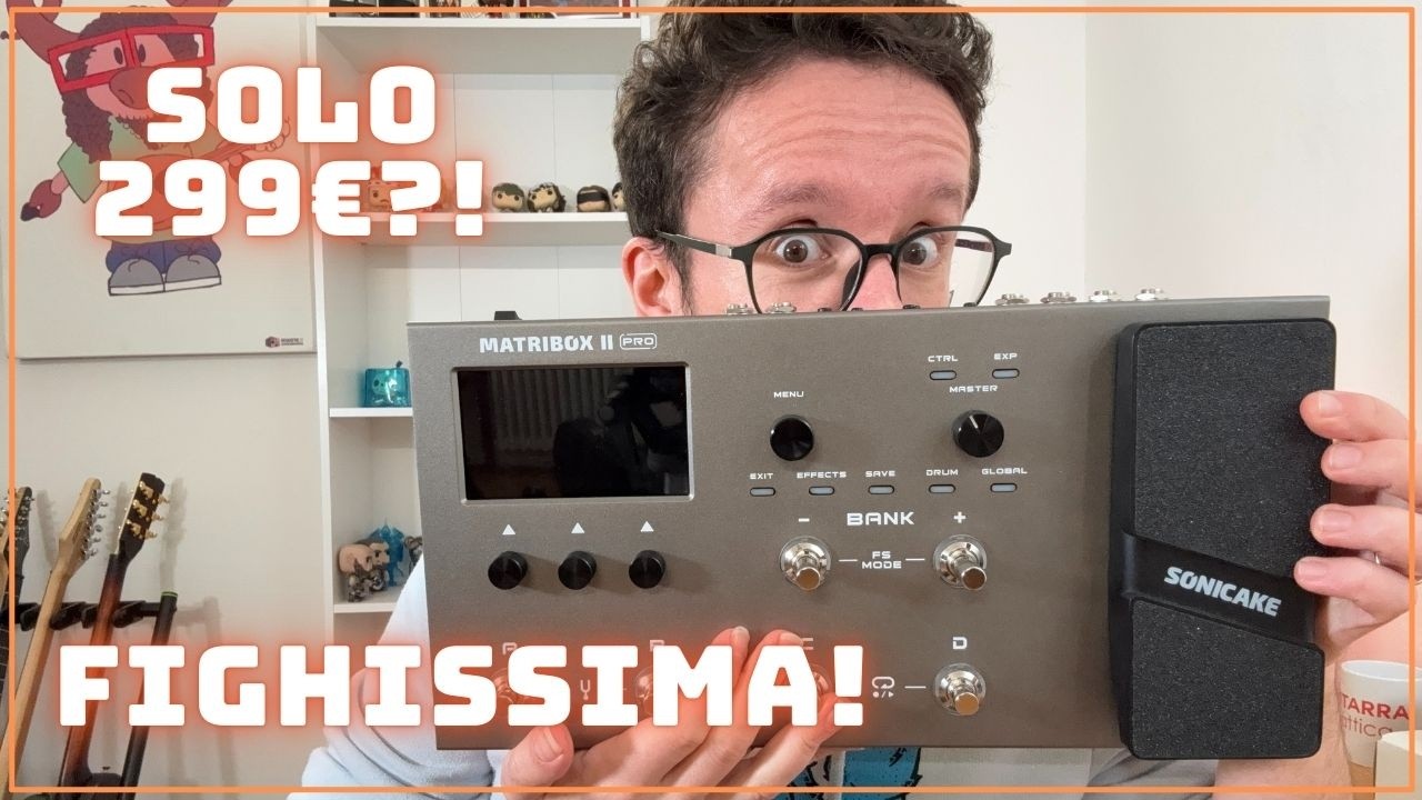 TUTTI I SEGRETI di questa PEDALIERA ECONOMICA PAZZESCA - Sonicake Matribox II Pro Tutorial Completo