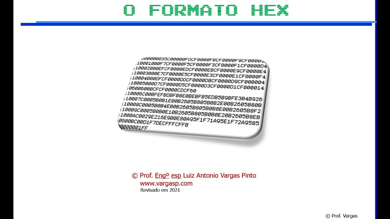 O formato HEX