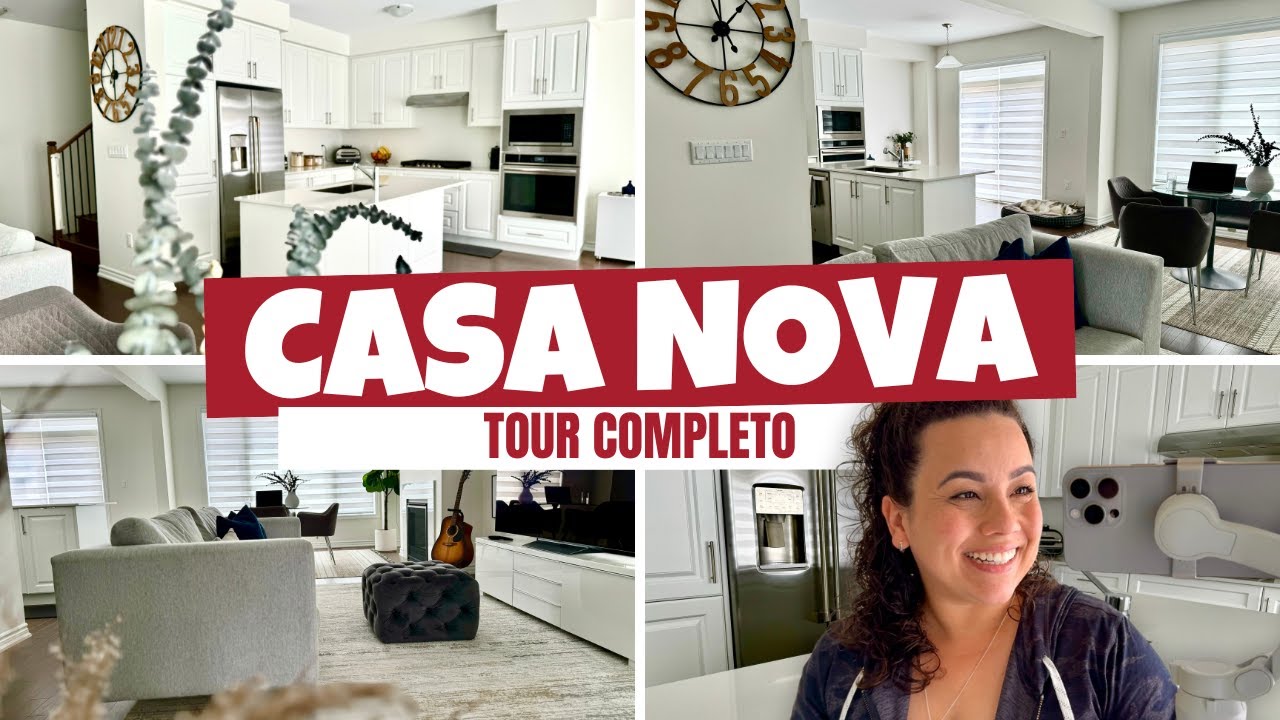 Tour completo pela CASA NOVA 🏡