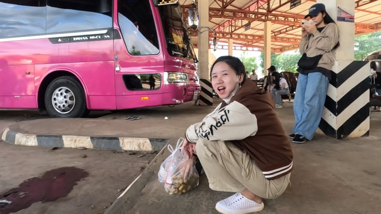 #น้องติน่า #สาวลาว เหตุการณ์​ไม่คาดคิดก็เกิดขึ้นยางรถระเบิด​กลางภูเขา​ นอนกับสาวลาวบนรถครั้งแรก