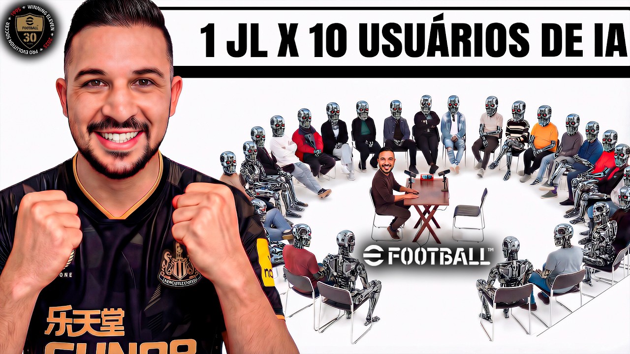 JL X 10 USUÁRIOS DE IA NO EFOOTBALL 2026 MOBILE