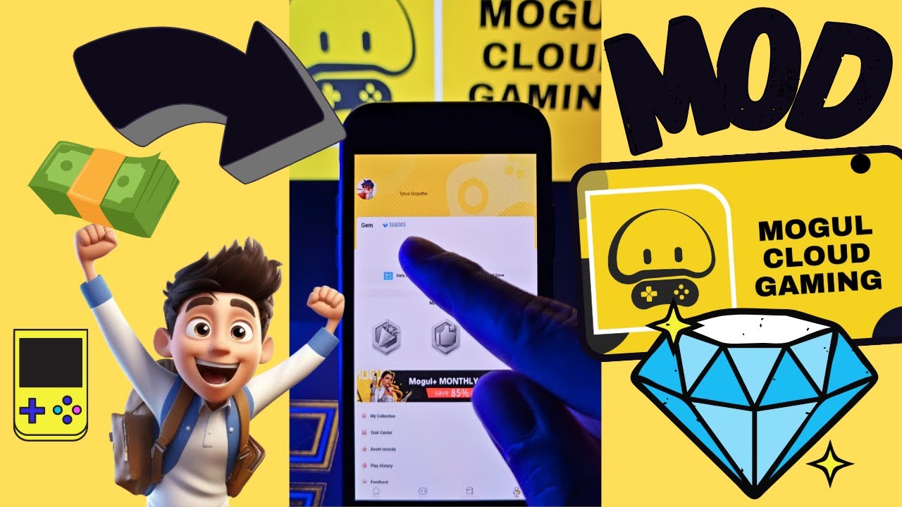 Mogul Cloud Gaming MOD iOS Android (Unlimited) 2024