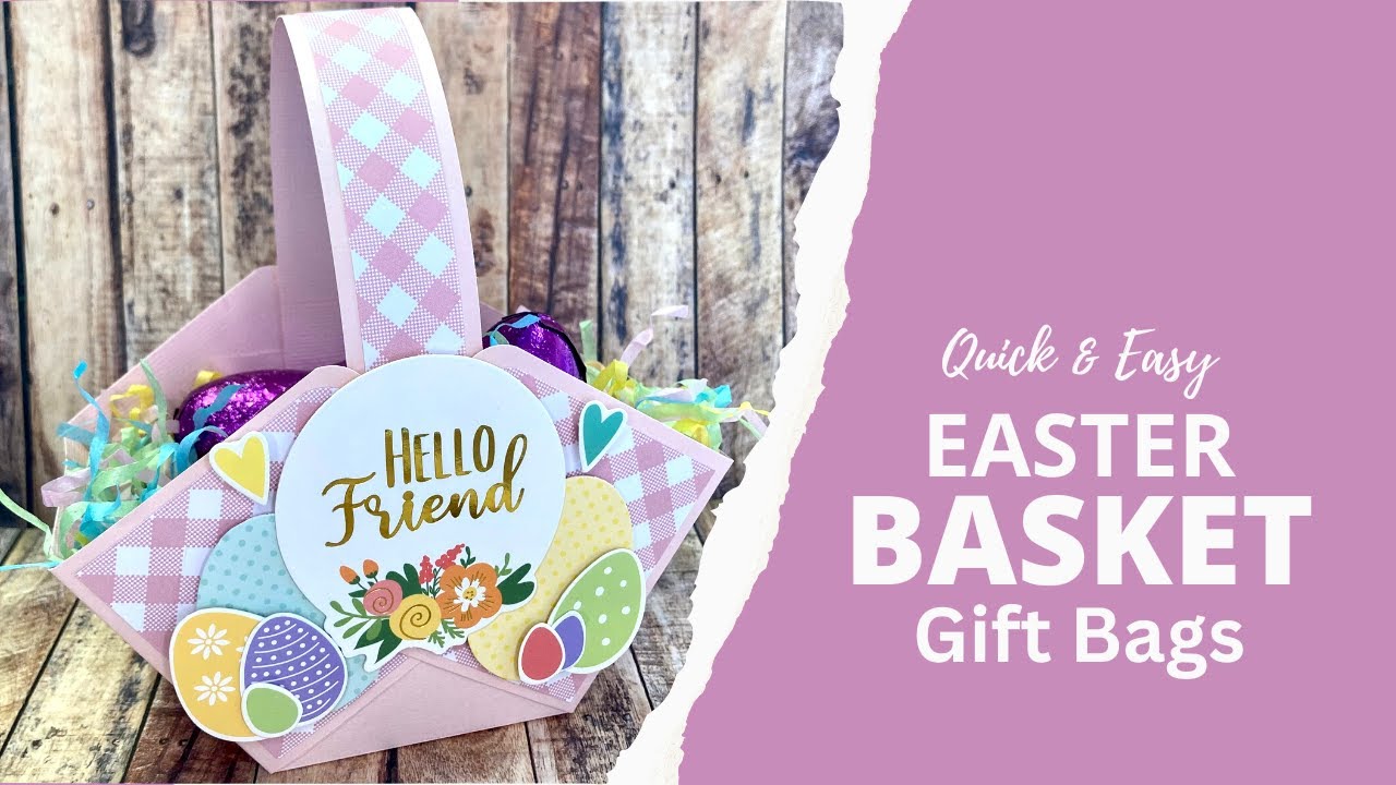Cute Easter Baskets | Quick and Easy Paper-crafts!
