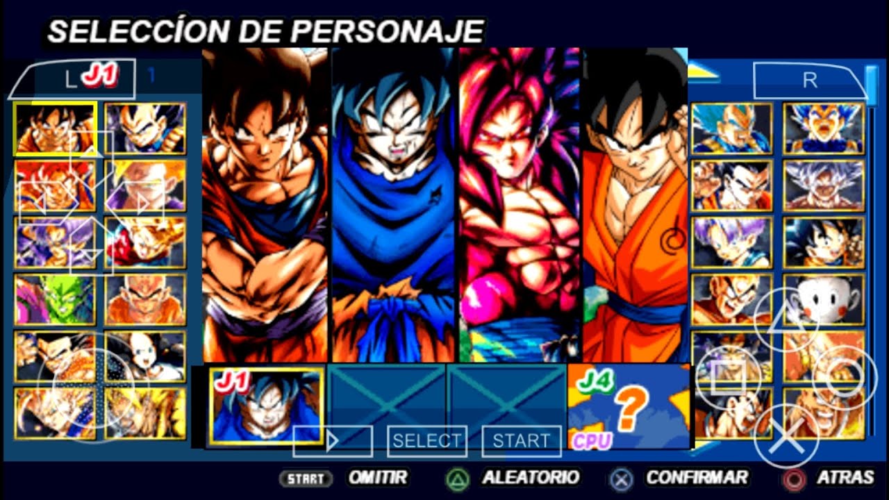 New mod dbz ttt Dragon Ball Z - Ultimate Tenkaichi psp