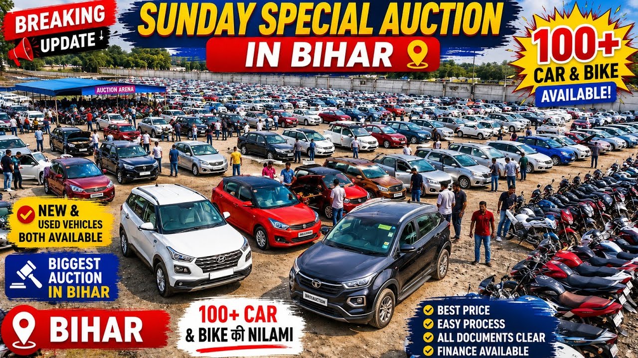 Craziest Car Auction Ever ! Shocking Vehicle Auction Bid 😱 | Car & Bike Auction 2026