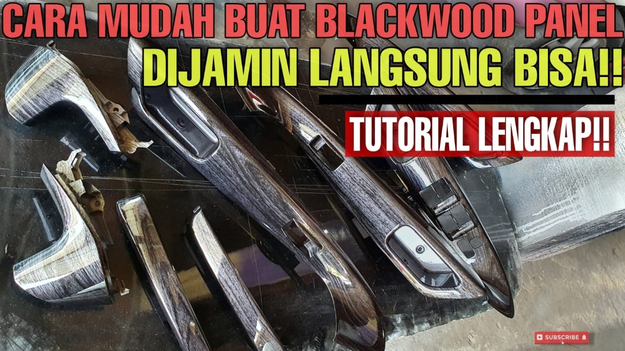 MEWAAHH‼️TUTORIAL LENGKAP CARA BUAT BLACKWOOD PANEL‼️ TONTON SAMPAI HABIS DIJAMIN LANGSUNG BISA‼️