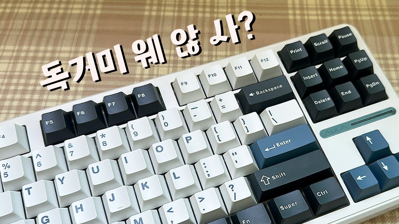 모두가 구매하는 데는 이유가 있다 (AULA F87 Pro)