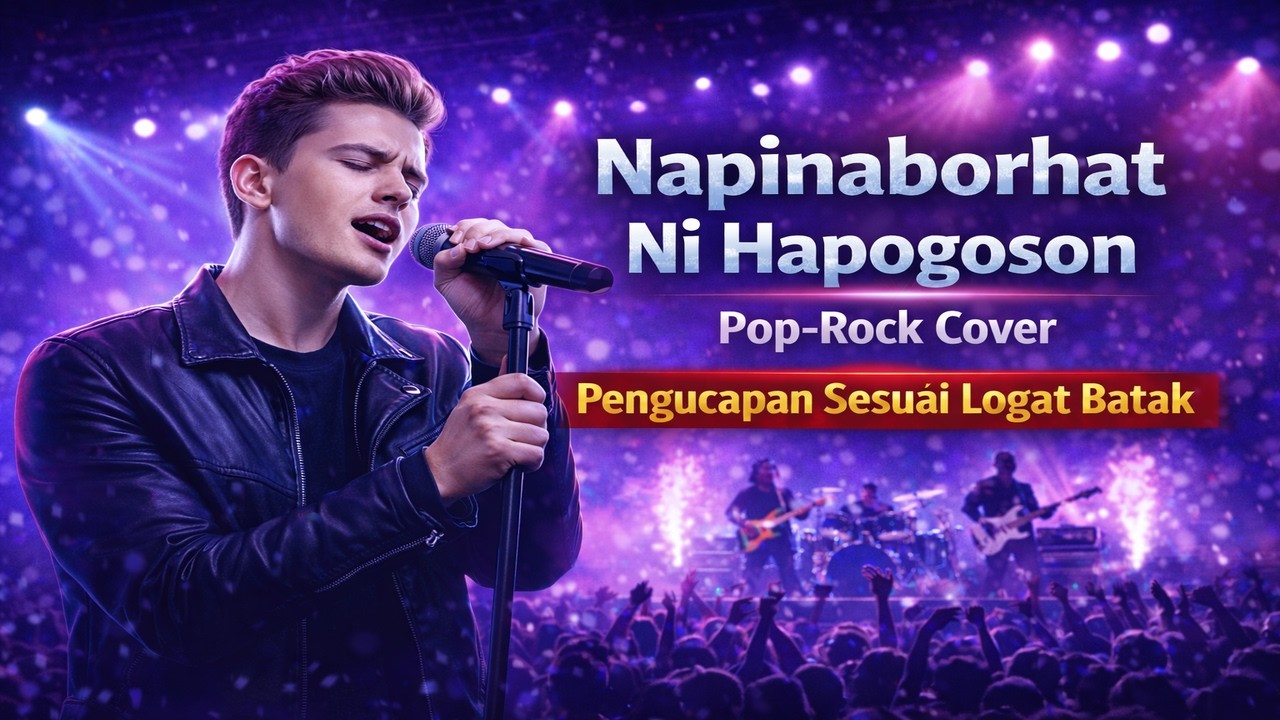 BadarAI | Napinaborhat Ni Hapogoson – Pop Rock Cover | Pengucapan Sesuai Logat Batak