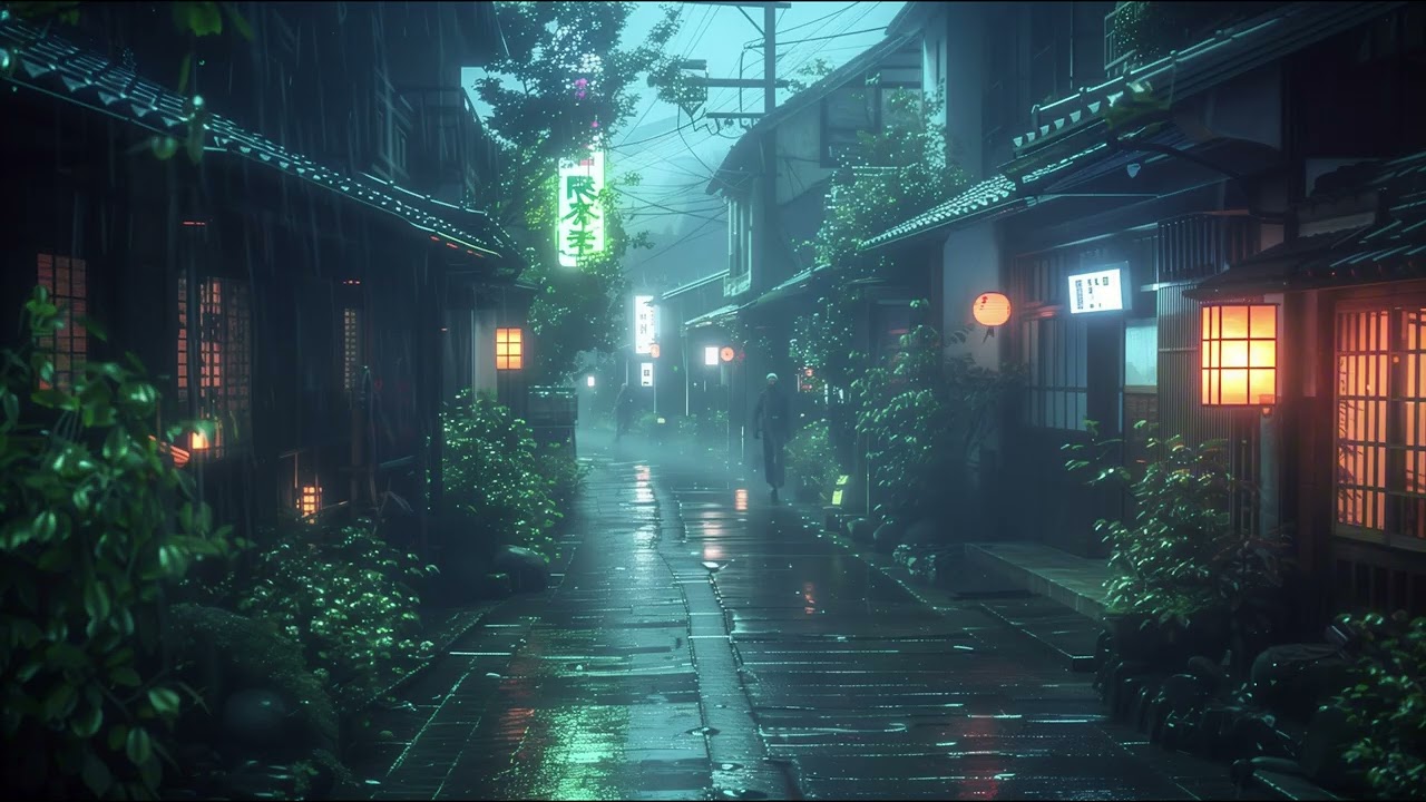 Silent Streets of Toyo | Night Lo-Fi Walk
