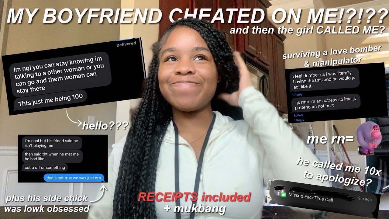 STORYTIME: MY BOYFRIEND CHEATED ON ME *his side chick CALLED ME!?!?+ RECEIPTS