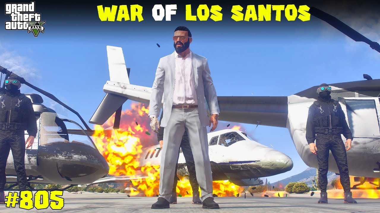 GTA 5 : WAR OF LOS SANTOS | GTA 5 GAMEPLAY 