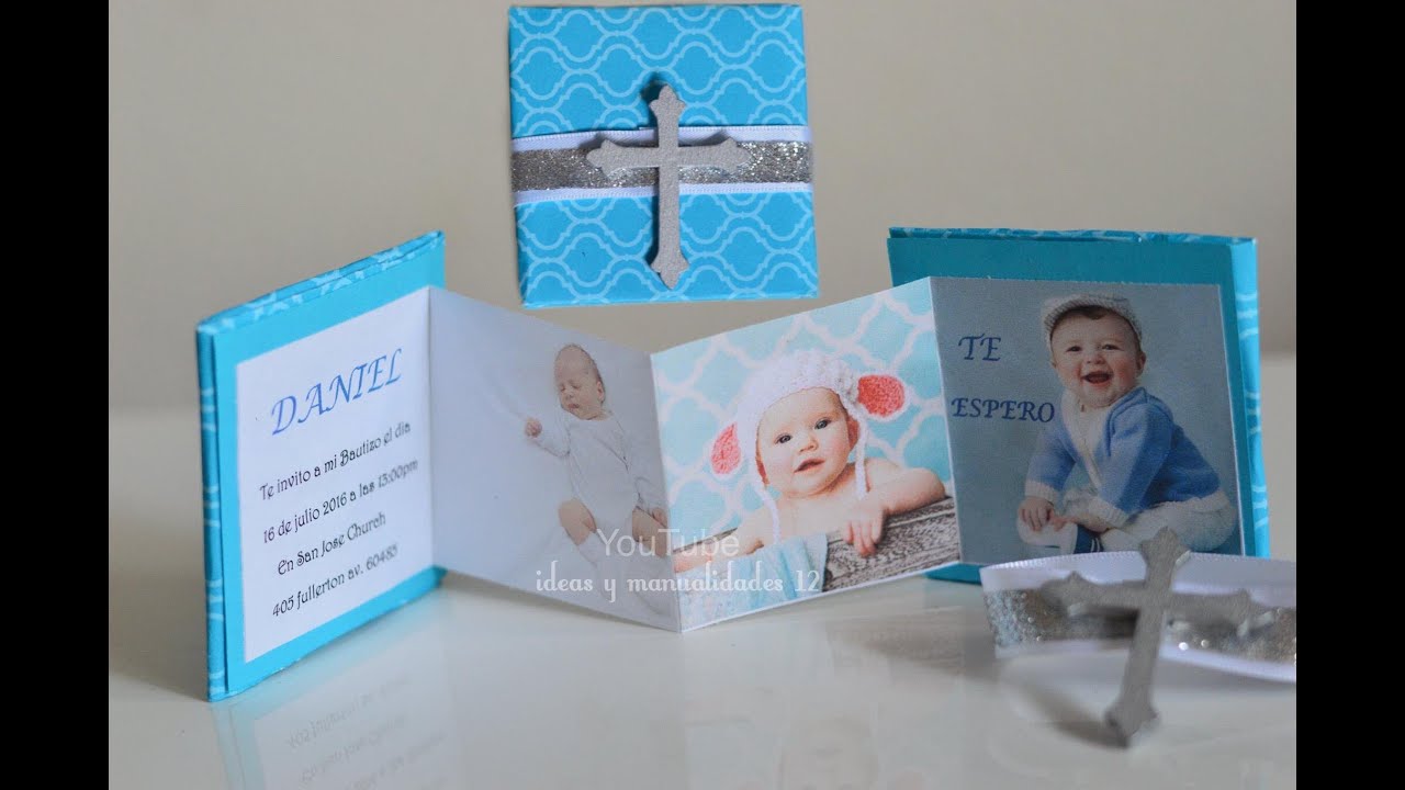 Invitaciones para Bautizo