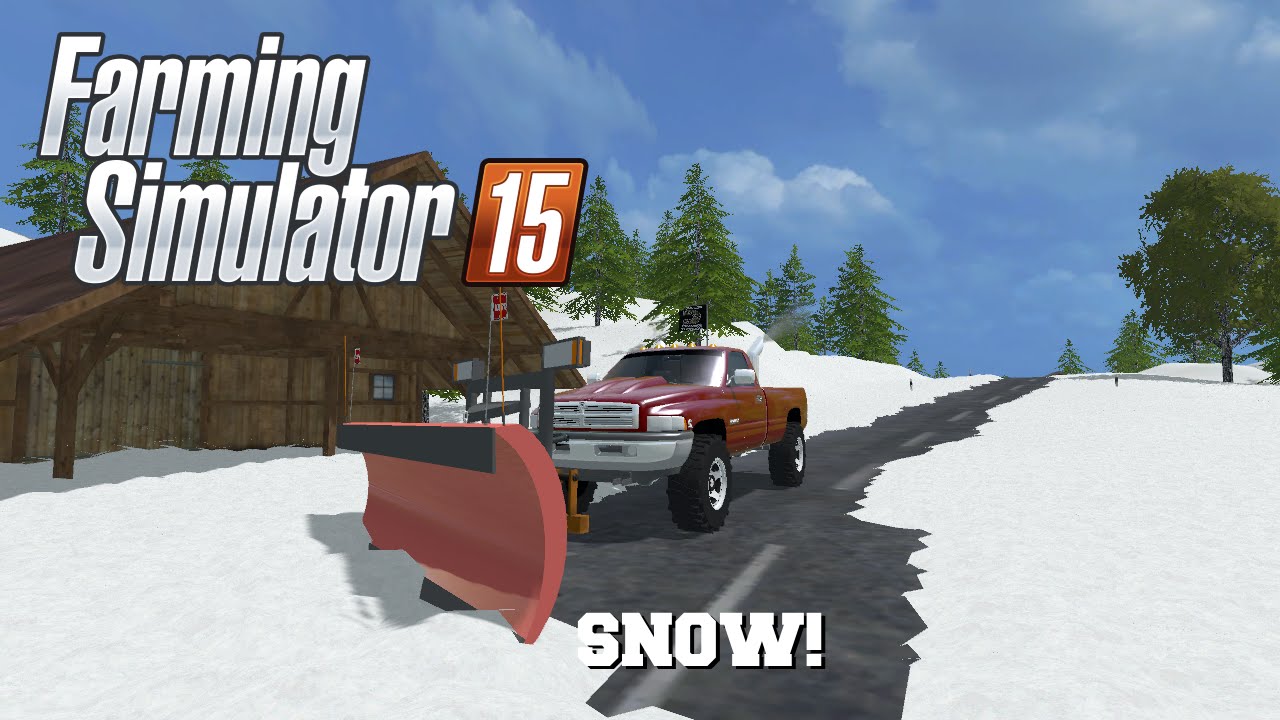 Farming Simulator 15: Mod Spotlight #95: SNOW!
