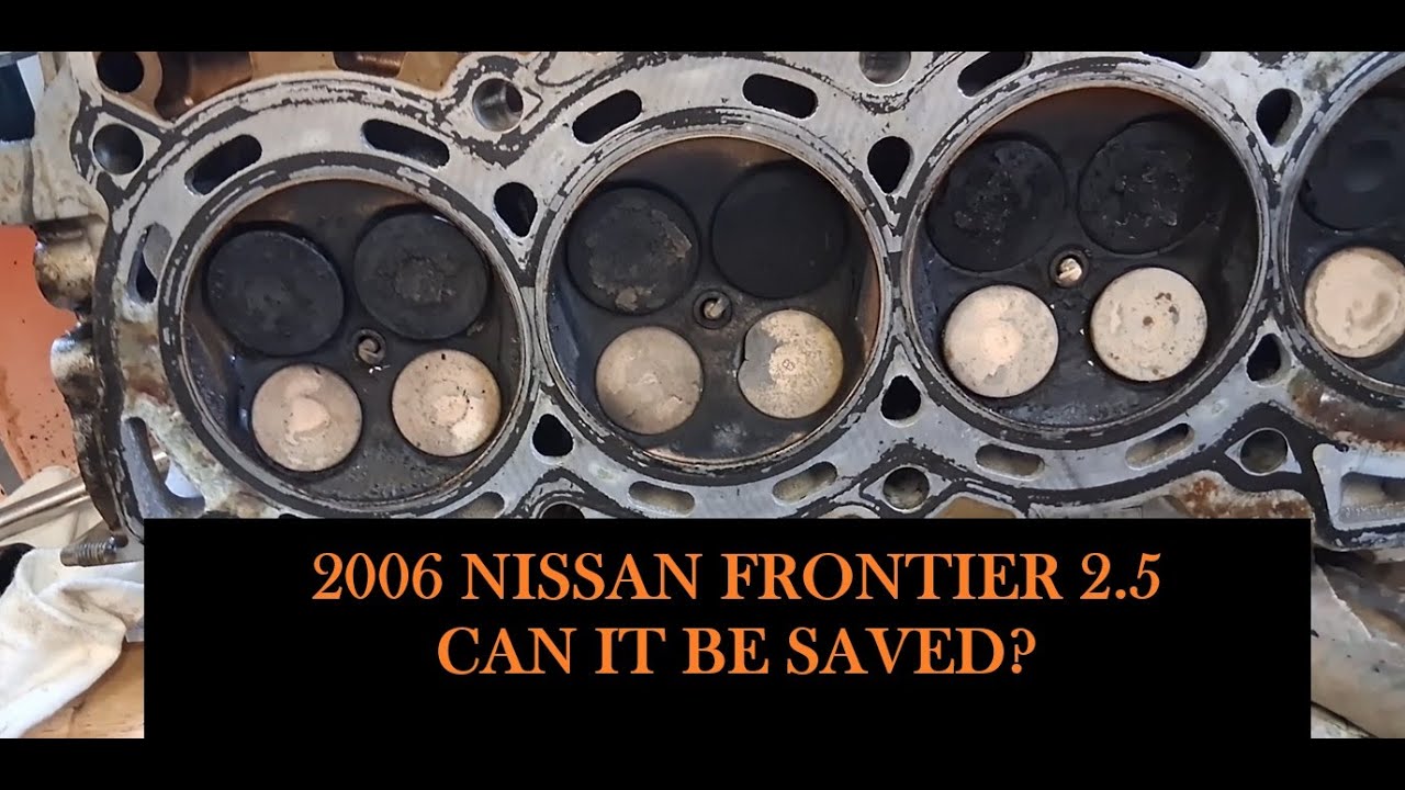 2006 Nissan Frontier 2.5 ( QR25DE )  Head and Timing Chain repair.