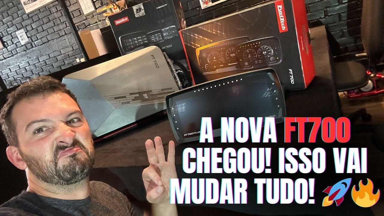 UNBOXING da FT700 da FUELTECH | Central de Injeção Eletrônica, com Dashboard