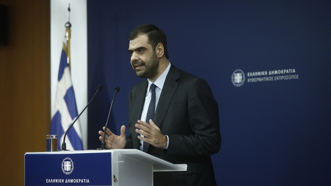 Eνημέρωση πολιτικών συντακτών από τον Κυβερνητικό Εκπρόσωπο Παύλο Μαρινάκη