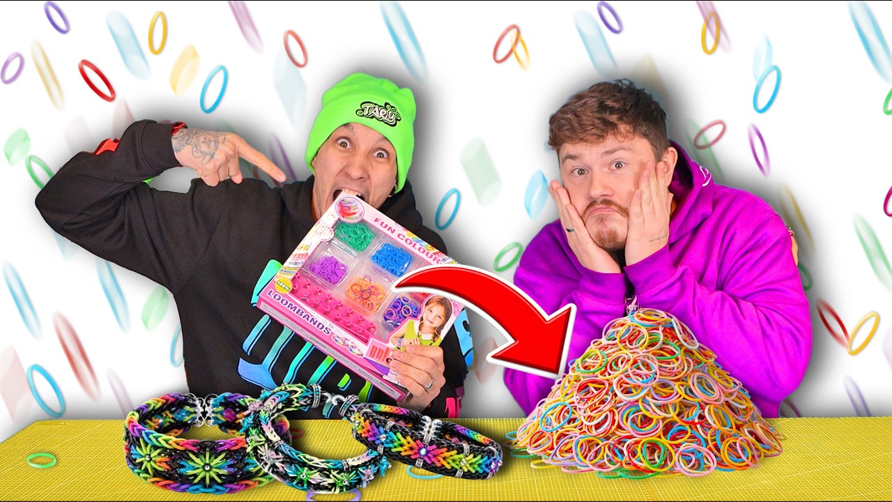 KDO udělá STYLOVĚJŠÍ NÁRAMEK z GUMIČEK?!