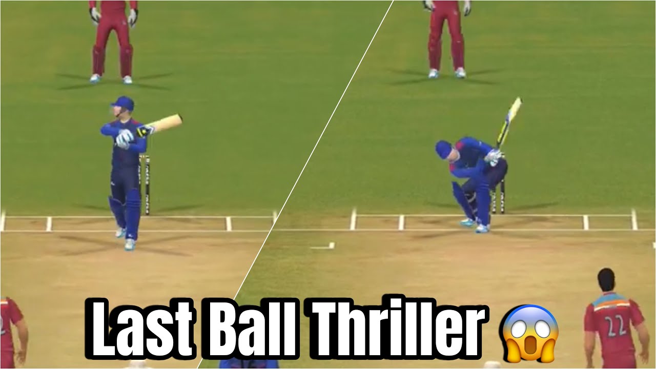 Opponent Never Gave Up – Ultimate Fight in Real Cricket 😱