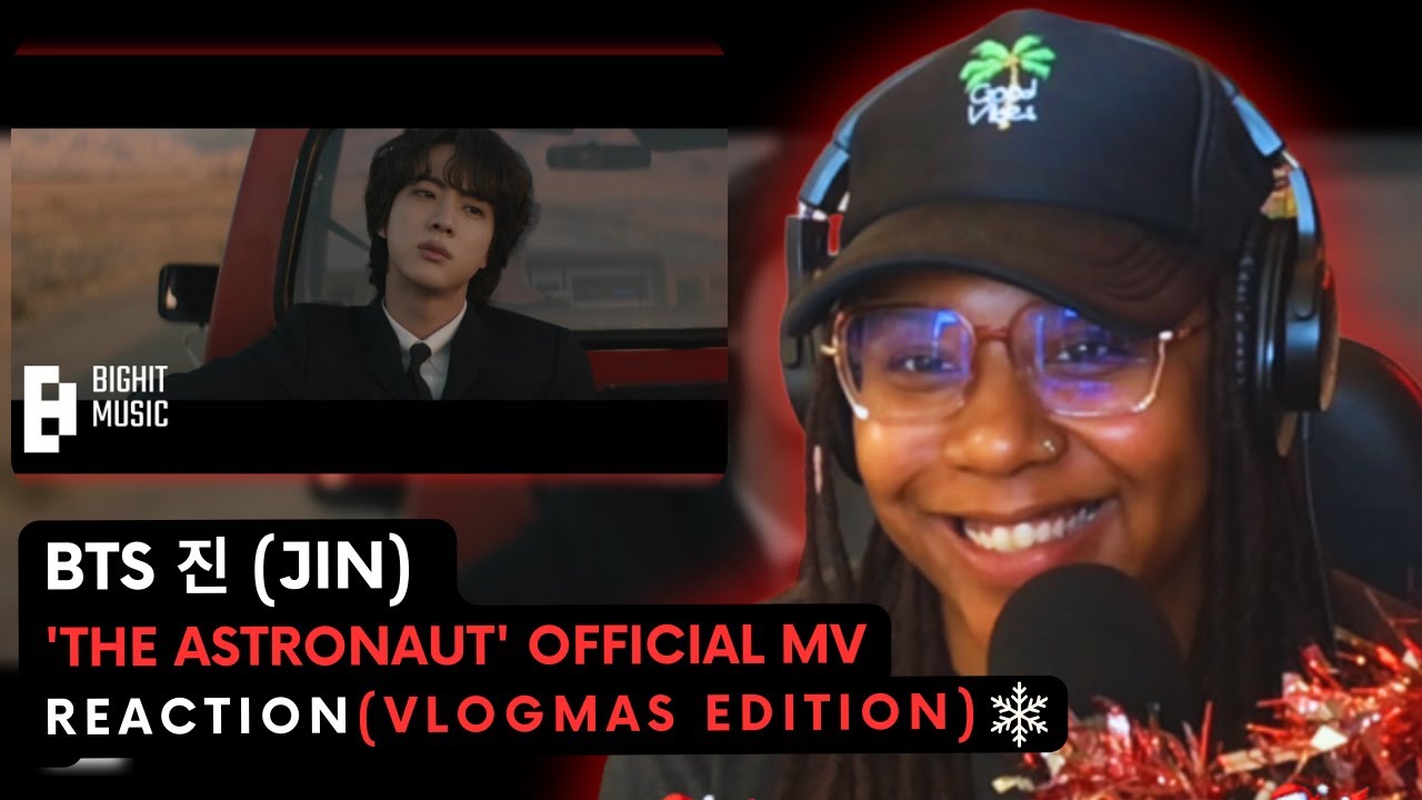진 (Jin) 'The Astronaut' Official MV REACTION | Chrshy Reacts (Vlogmas Day 20)