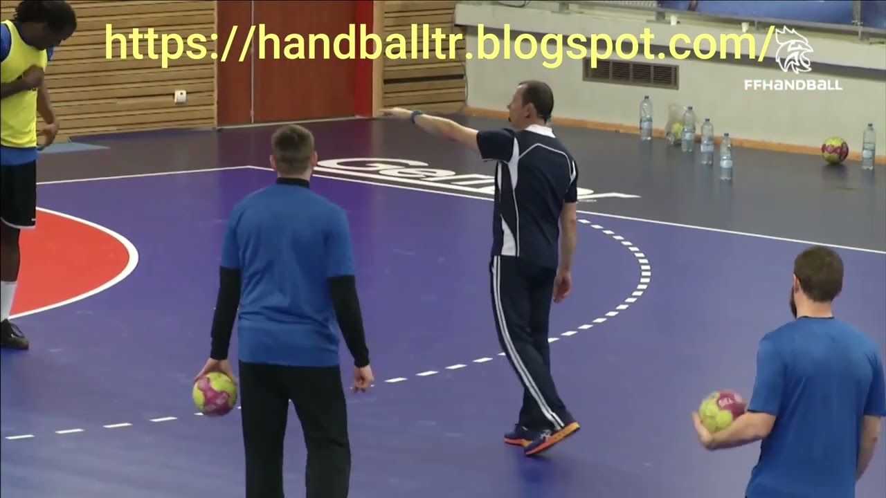 Handball Training - Patrice CANAYER – Defense at 6 against 7 part 3