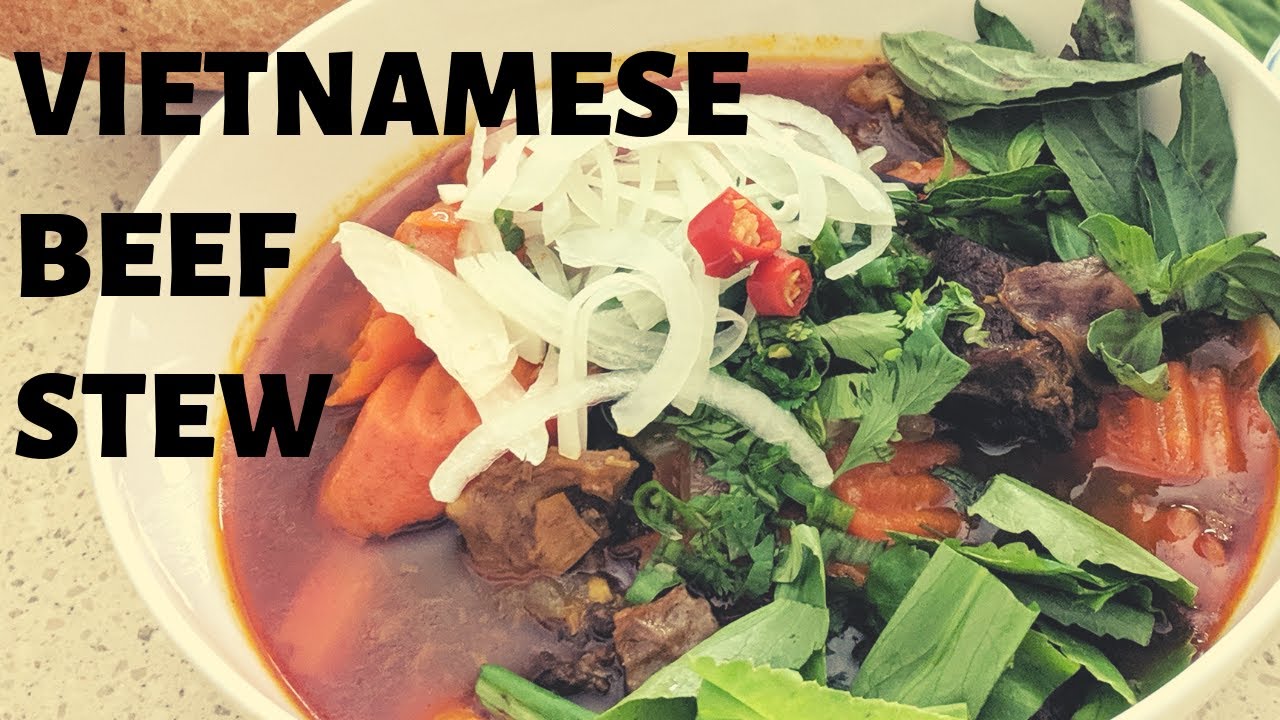How to make Best Vietnamese Beef Stew - B&ograve; Kho | INSTANT POT | MAMATRAN