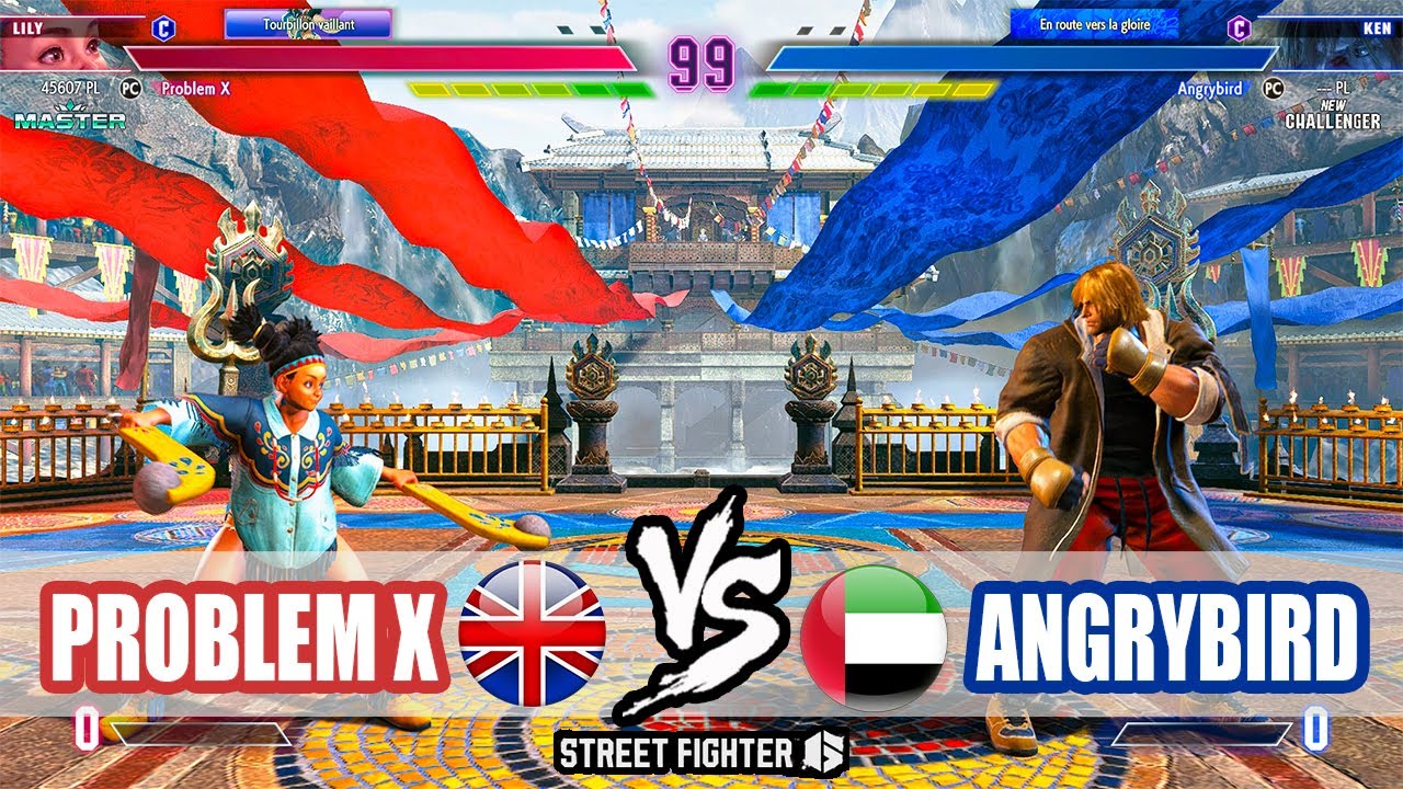 SF6 ➤ Problem X (Lily) VS AngryBird (Ken)【Street Fighter 6】